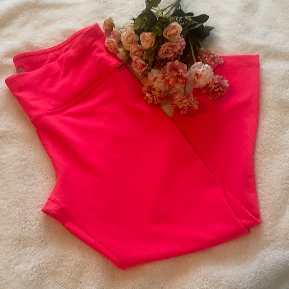 90 degrees neon pink leggings